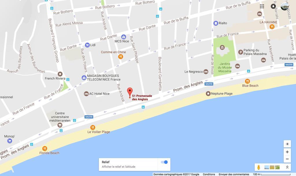 Nice Beach - Promenade Des Anglais 外观 照片
